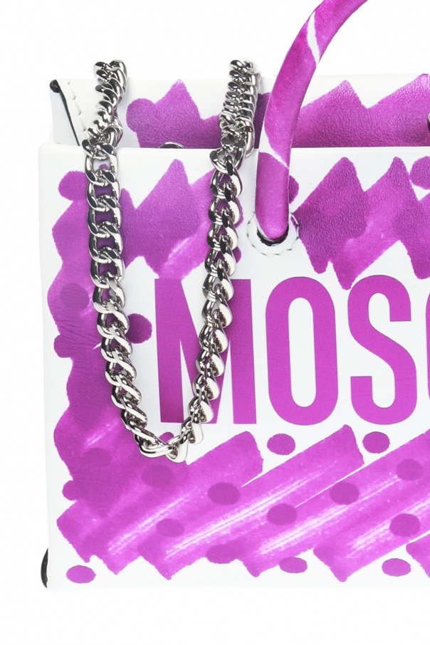 Logoprinted shoulder bag Moschino Vitkac Spain